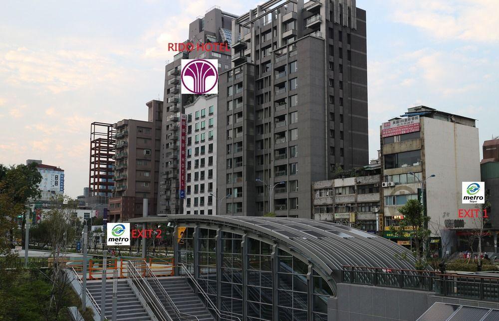 Rido Hotel Taipéi Exterior foto
